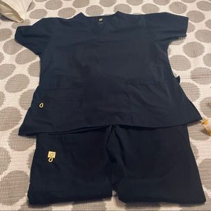 WonderWink Black Scrubs